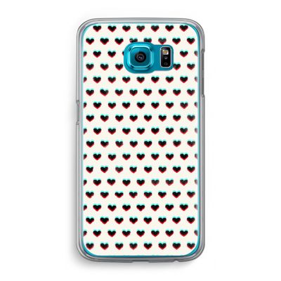 Hartjes: Samsung Galaxy S6 Transparant Hoesje