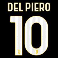 Del Piero 10 (Officiële Juventus Bedrukking 2023-2024) - thumbnail