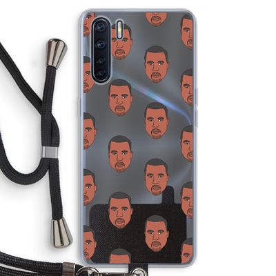 Kanye Call Me?: Oppo A91 Transparant Hoesje met koord