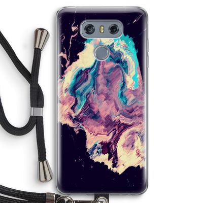 Cosmic Silence: LG G6 Transparant Hoesje met koord