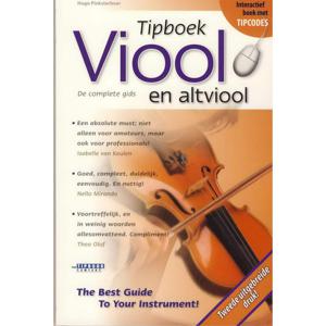 Tipboek viool en altviool met tipcodes