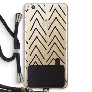 Marrakech Arrows: Huawei Ascend P8 Lite (2017) Transparant Hoesje met koord