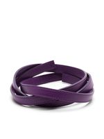 De Grisogono bracelet en cuir à design plat - Violet