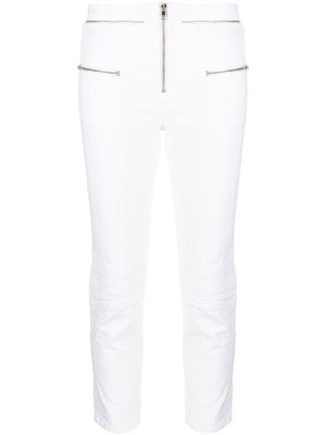 ISABEL MARANT jean Loma à coupe courte - Blanc
