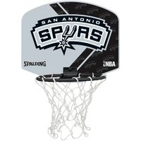 Spalding Basketbal Miniboard San Antonio Spurs grijs/zwart - thumbnail