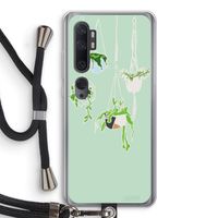 Hang In There: Xiaomi Mi Note 10 Pro Transparant Hoesje met koord