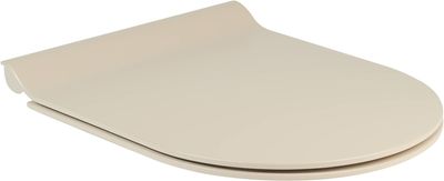 Ben Slim toiletbril met softclose en quickrelease mat beige