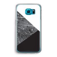 Combinatie marmer: Samsung Galaxy S6 Transparant Hoesje