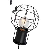 Brilliant Siza 71890/06 Wandlamp E27 40 W Zwart - thumbnail