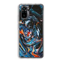 Black Unicorn: Xiaomi Redmi Note 10 Pro Transparant Hoesje