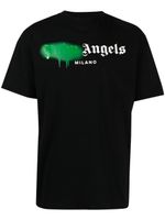 Palm Angels t-shirt à logo graffiti - Noir - thumbnail