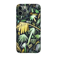 Tropical Palms Dark: Volledig geprint iPhone 11 Pro Hoesje