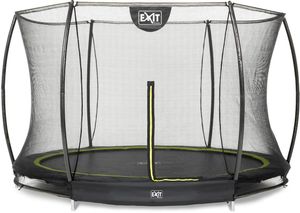 Exit Silhouette InGround trampoline met net - Ø 305 cm - Zwart