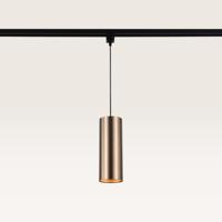 Hangspot Belano caramello l - GU10-fitting - Ontworpen voor 1-fase railsysteem - Bruin - Railspot - IP20 voor binnen