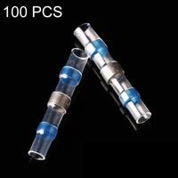 100 pc's AWG16-14 1 5-2 5 mm zegel Heat Shrink Butt draad aansluitingen blauw Terminals soldeer Sleeve(Blue)