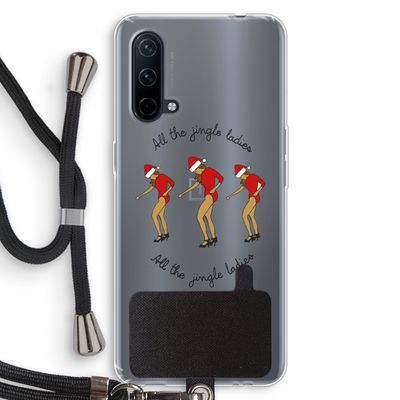 Jingle Ladies: OnePlus Nord CE 5G Transparant Hoesje met koord