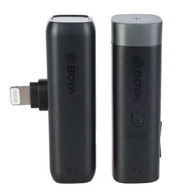Boya 2.4 ghz dasspeld microfoon draadloos by-wm3d voor ios