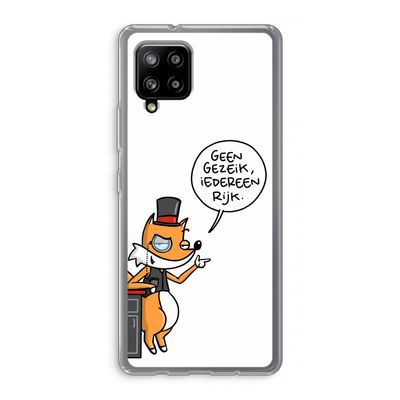 Geen Gezeik: Samsung Galaxy A42 5G Transparant Hoesje