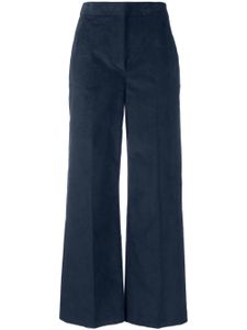 Woolrich pantalon en velours côtelé à coupe ample - Bleu