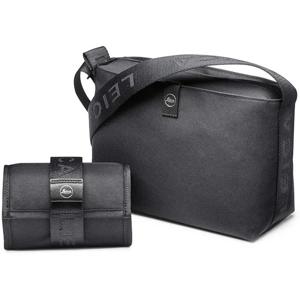Leica Crossbody bag SOFORT / medium, recycled fabrick black