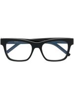 Saint Laurent Eyewear lunettes de vue à monture papillon - Noir - thumbnail