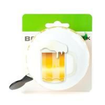 Widek ding dong bel groot bier emoticons op kaart
