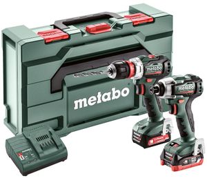Metabo Accu Combo Set 2.7.4 | SSD 12 BL Accu-slagschroevendraaier + BS 12 BL Q Boorschroefmachine | 12 V | In Metabox 145 - 685164000