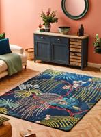 Sanderson - Rain Forest Tropical Night 060708 - 140x200 cm Vloerkleed