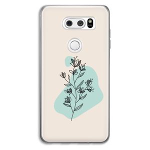 Violets are blue: LG V30 Transparant Hoesje