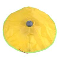 Kat speelbord elektrische kat draaitafel automatische kat speelgoed (geel)