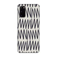 Marrakech Zigzag: Volledig geprint Samsung Galaxy S20 Hoesje