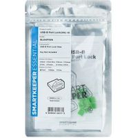 Smartkeeper BL04P1GN poortblokker USB Type-B Groen Kunststof 10 stuk(s)