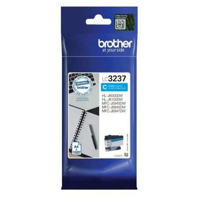 Originele inkt cartridge Brother LC-3237C Cyaan