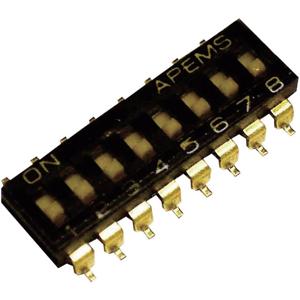 APEM IKD0803000 IKD0803000 DIP-schakelaar Aantal polen 8 SMD 1 stuk(s)