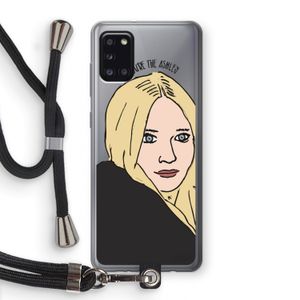 Ashley: Samsung Galaxy A31 Transparant Hoesje met koord
