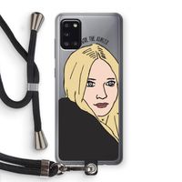 Ashley: Samsung Galaxy A31 Transparant Hoesje met koord