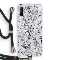 Gespikkelde marmer: Huawei P Smart Pro Transparant Hoesje met koord