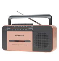 Crosley Draagbare Cassette Speler - Rose Goud/Grijs Crosley Draagbare Cassette Speler - Rose Goud/Grijs