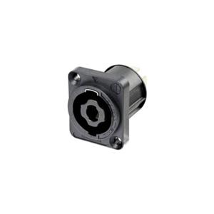 Neutrik NL4MPXX-UC Luidsprekerconnector Flensbus, contacten recht Aantal polen: 4 Zwart 1 stuk(s)