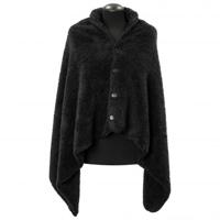 Omslagplaid Nox black 75x150 cm Unique Living - Unique living