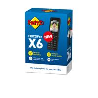 FRITZ!Fon X6 INT DECT-telefoon Nummerherkenning Zwart - thumbnail