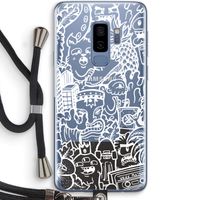 Vexx Mixtape #2: Samsung Galaxy S9 Plus Transparant Hoesje met koord