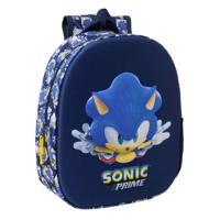 Schoolrugzak Sonic City Blauw 27 x 33 x 10 cm