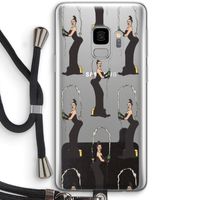 Pop Some Kim: Samsung Galaxy S9 Transparant Hoesje met koord