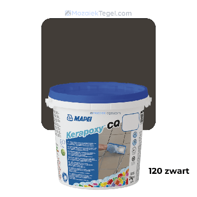 Mapei | Kerapoxy Easy Design | 120 Zwart | Voegmiddel