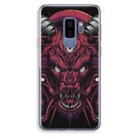 Hell Hound and Serpents: Samsung Galaxy S9 Plus Transparant Hoesje