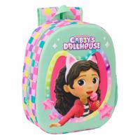 Schoolrugzak Gabby's Dollhouse Multicolour 27 x 33 x 10 cm