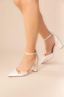 The Perfect Bridal Company Satsuma-Goud Fijn Goud Bloemmotief Schoenclip