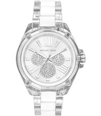 Horlogeband Michael Kors MK6675 Kunststof/Plastic Transparant 20mm