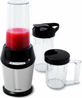 Inventum NB230RS blender 0,7 l Blender voor op aanrecht Zwart, Roestvrijstaal 1000 W - thumbnail